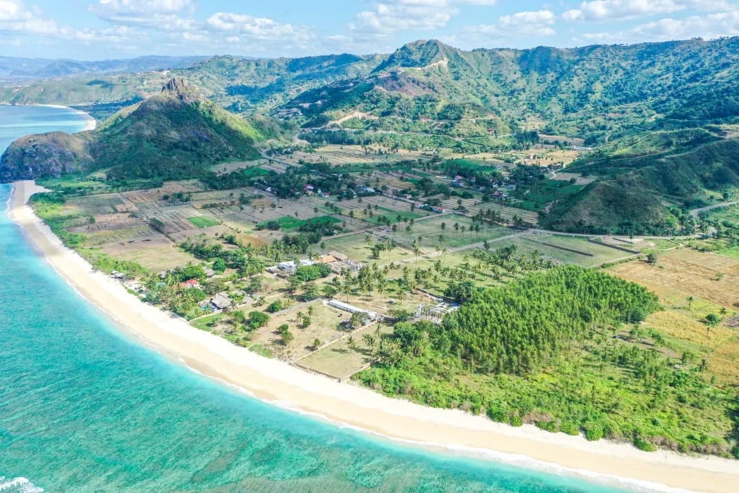 Lands for Sale in Serangan, South Lombok - 500 sqm