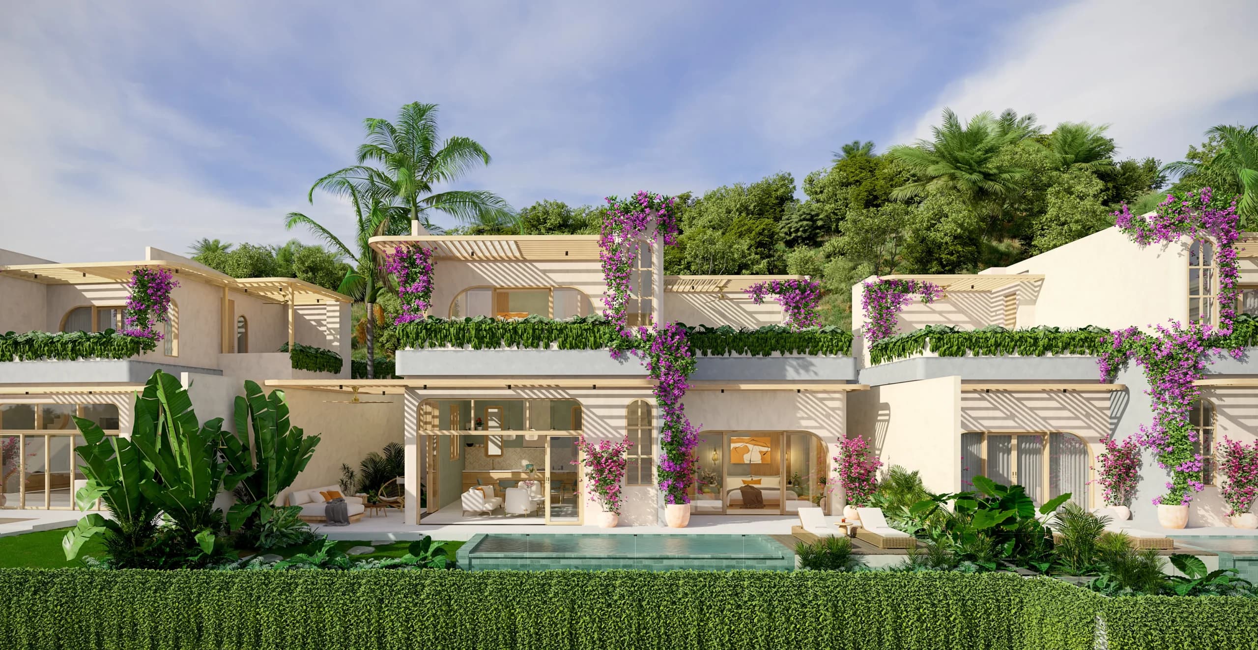 Villas for Sale in Are Guling, South Lombok - 2 or 3 bed