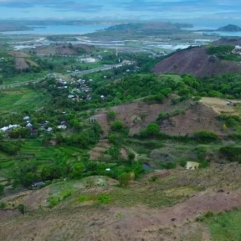Lombok land for sale in tunak - Lush green and sea view
