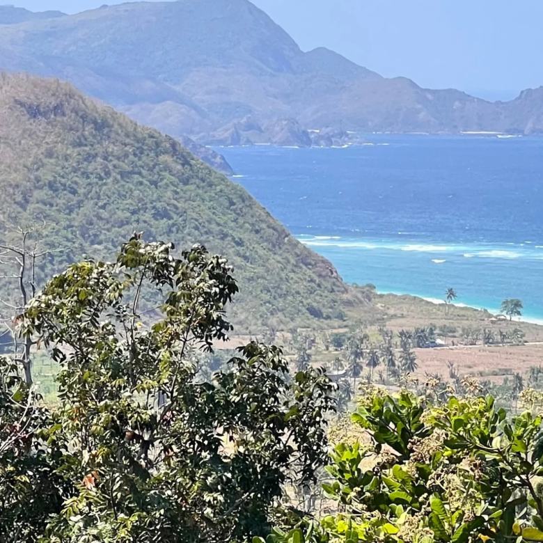 Lombok land for Sale - torok hills views