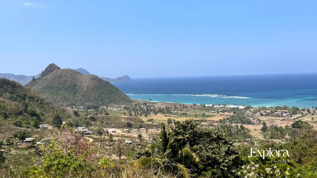 Sea View land for Sale in torok Lombok