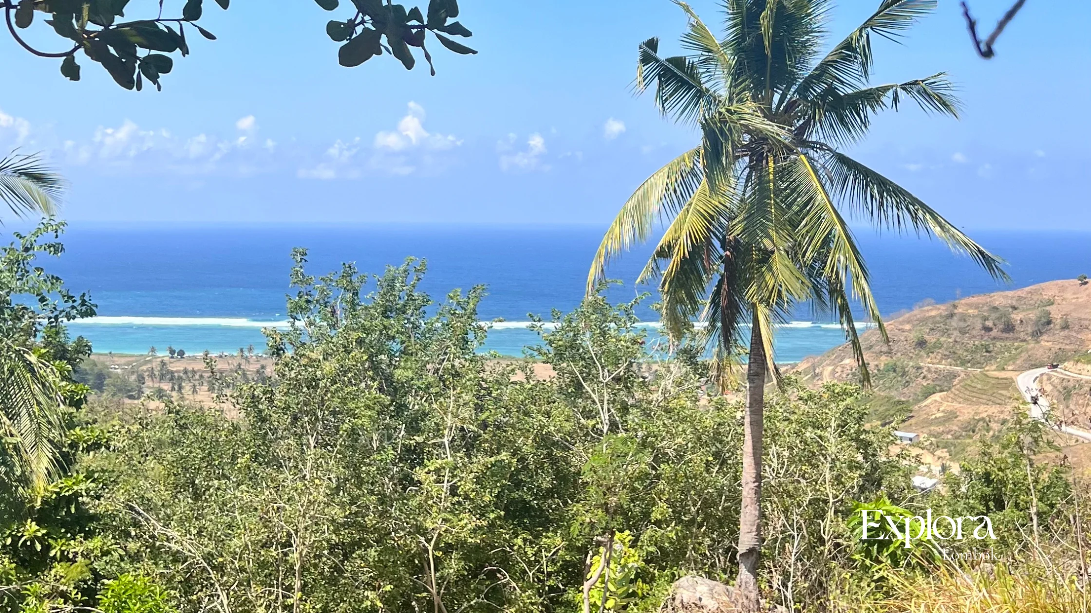 sea view at Lombok land for Sale - torok hills