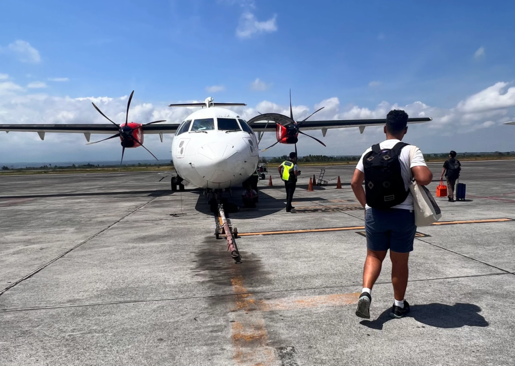 how to get to Lombok from Bali - flying