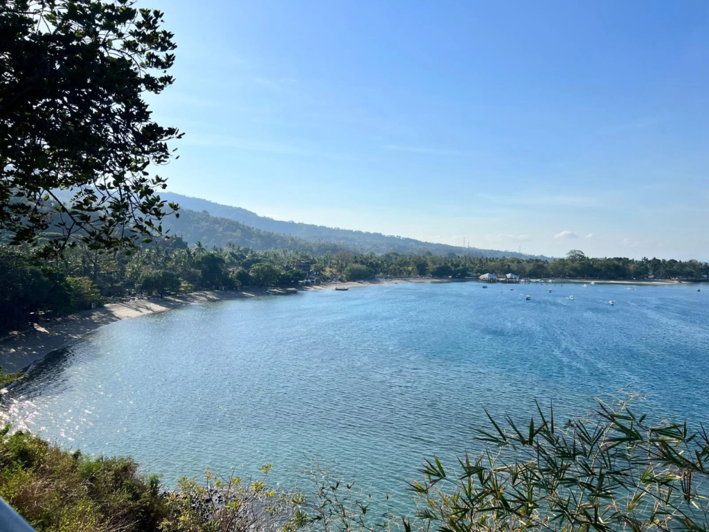 View on Senggigi Beach