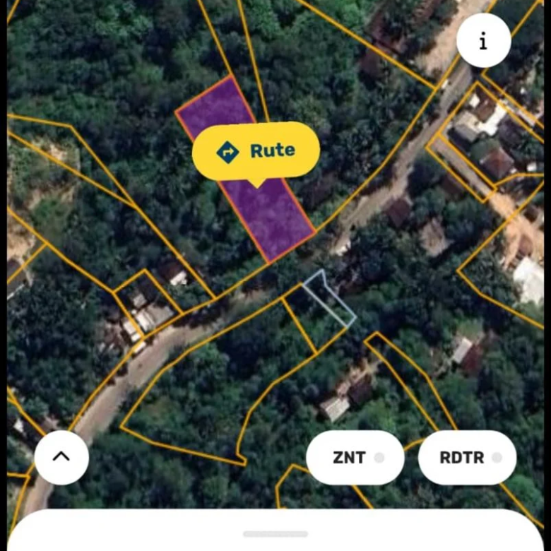 Kuta Lombok Land for Sale map