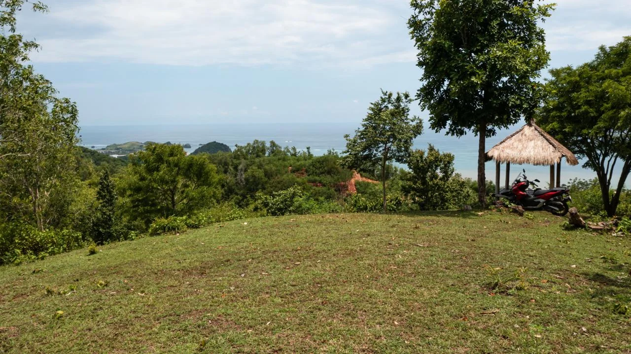 Land for sale in Kuta Lombok - Ocean views