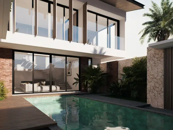 3-Bedroom Modern Villas in Kerobokan - Bali