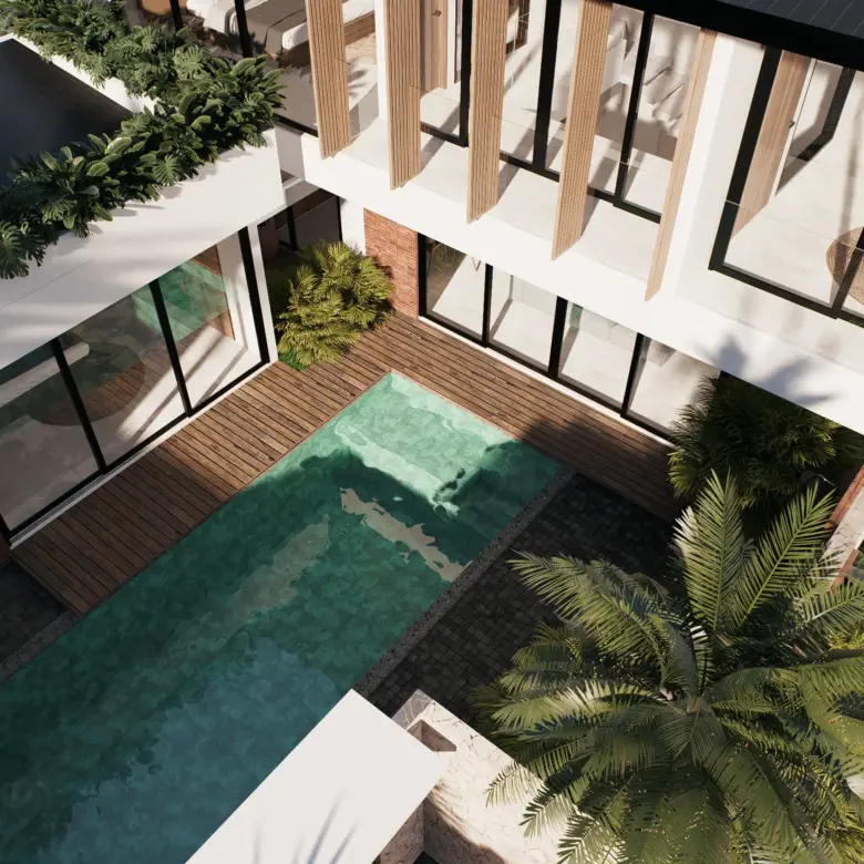 3-Bedroom Modern Villas in Kerobokan - Bali