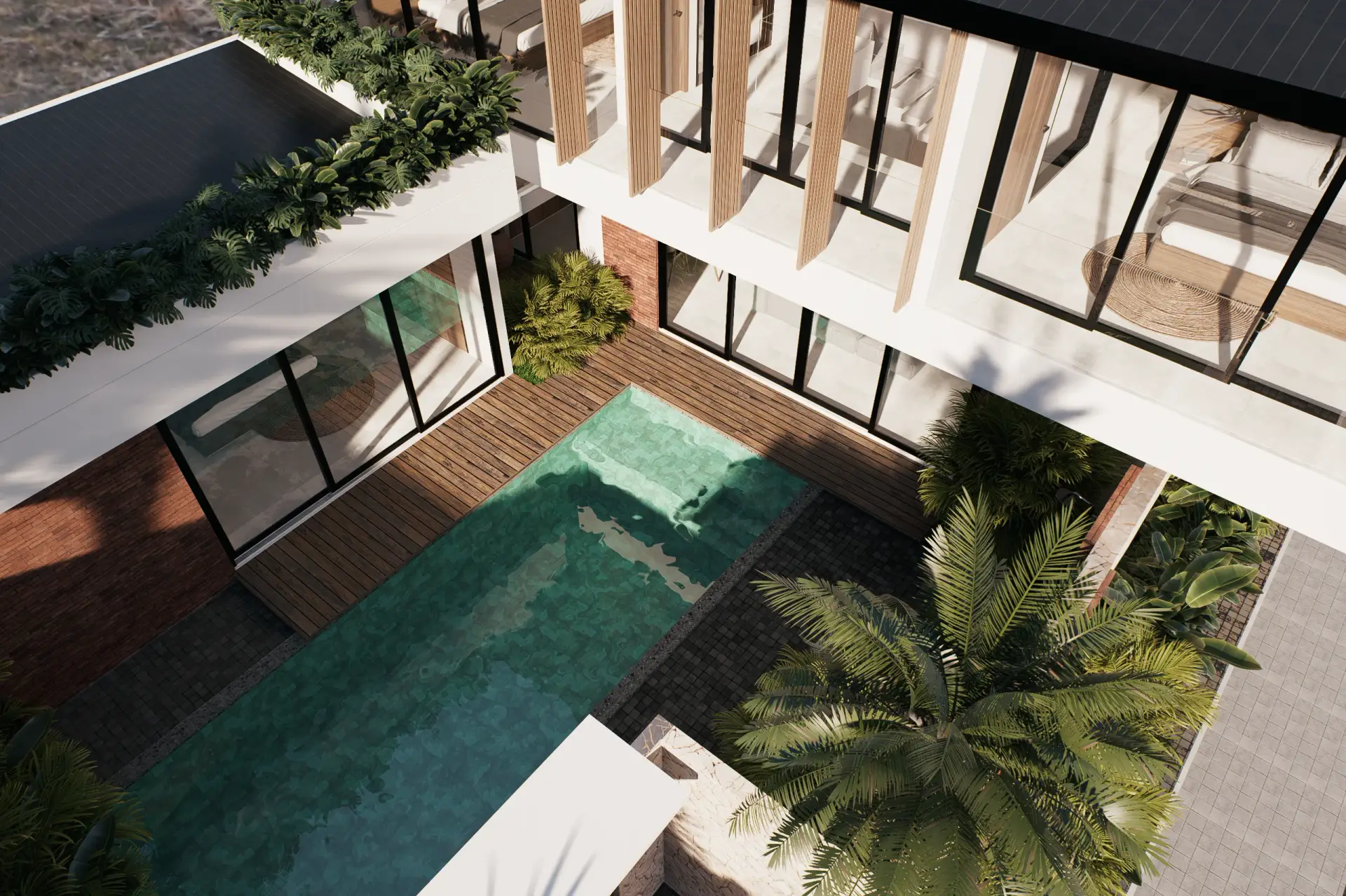 3-Bedroom Modern Villas in Kerobokan - Bali