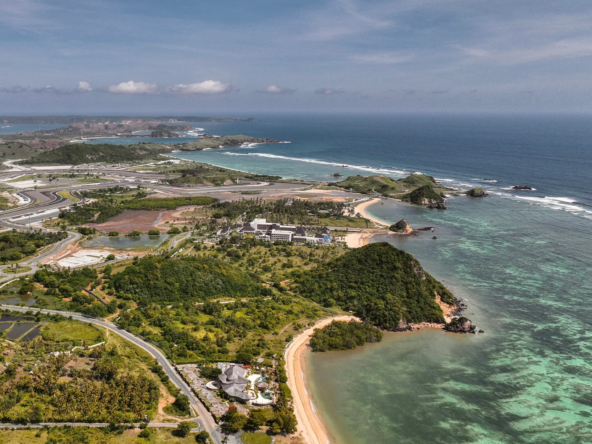 Beachfront land for sale in Torok Lombok