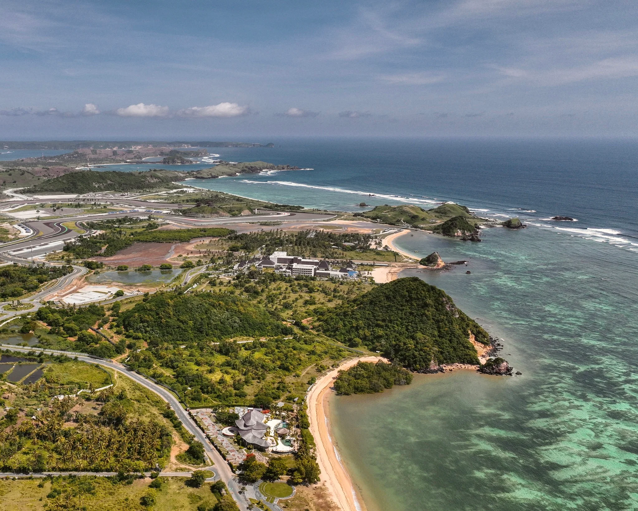 Beachfront land for sale in Torok Lombok