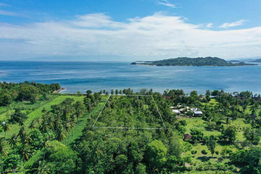 Beachfront Lombok land for sale sekotong