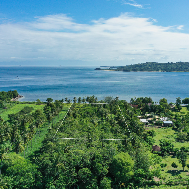 Beachfront Lombok land for sale sekotong