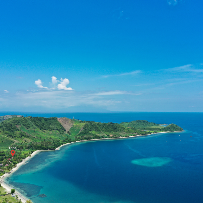 Beachfront Lombok land for sale sekotong