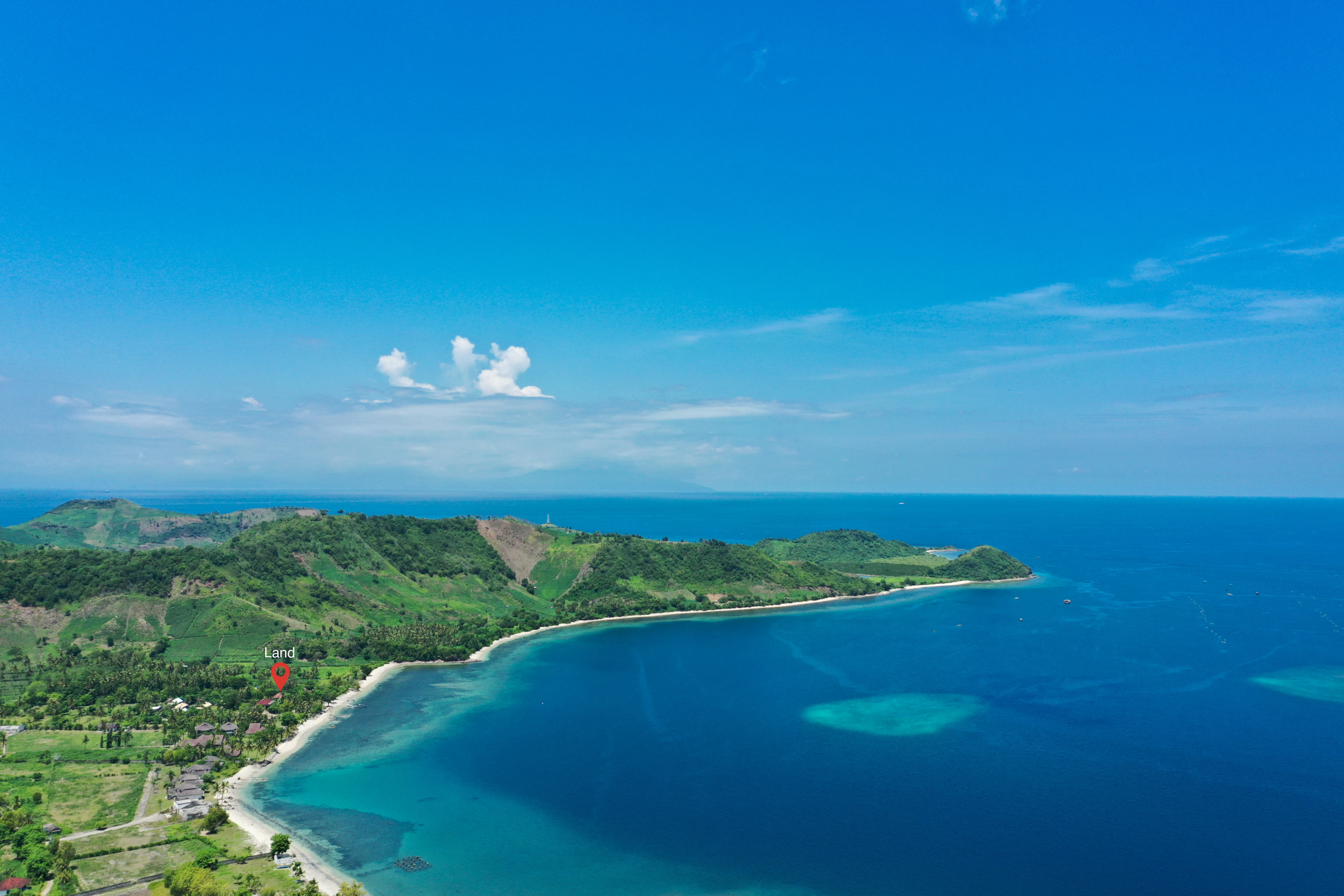 Beachfront Lombok land for sale sekotong