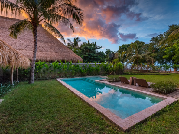 Beachfront villa for sale in North Lombok