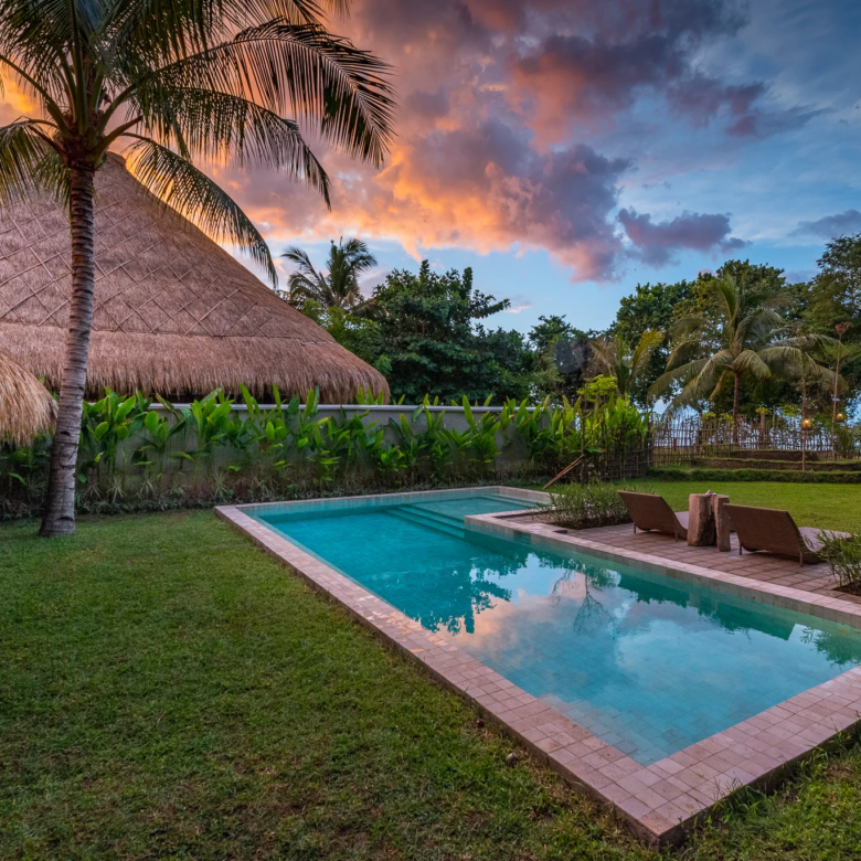 Beachfront villa for sale in North Lombok