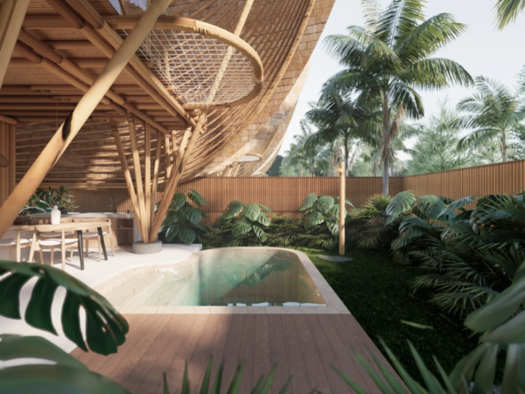 Luxury Bamboo Villas in Kuta Lombok for Sale