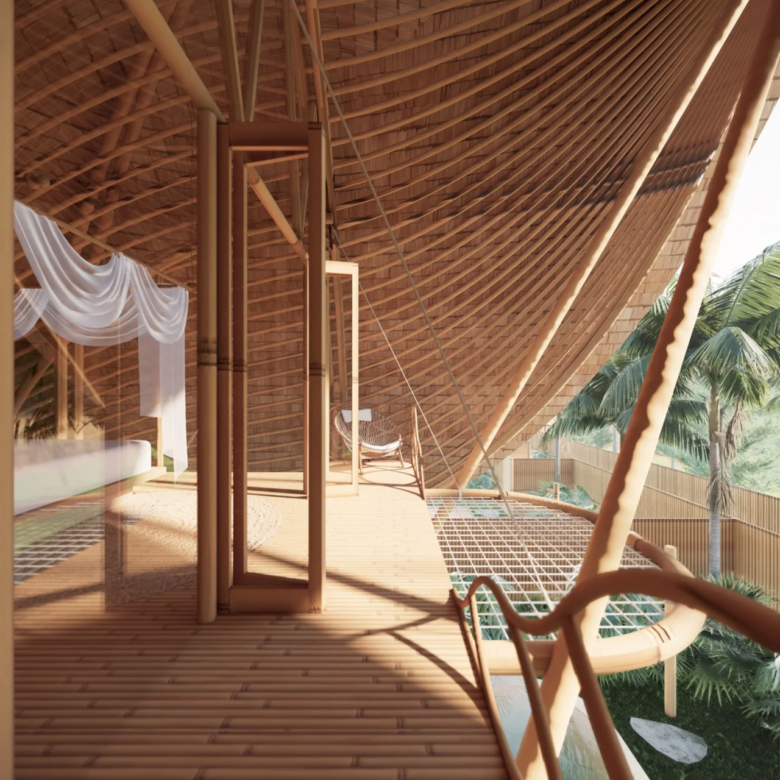 Luxury Bamboo Villas in Kuta Lombok for Sale